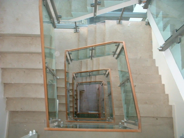 Glass Balustrading to Stairs Brighton